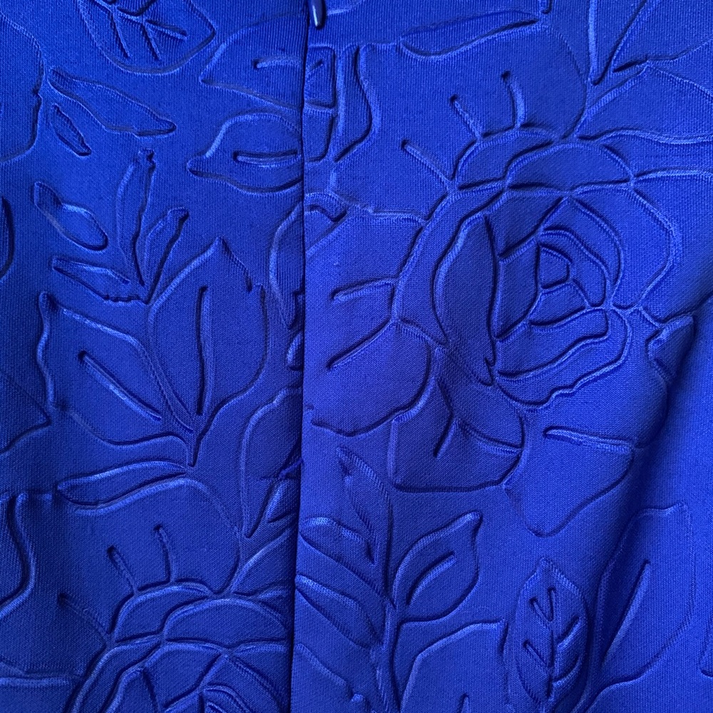 Blue Patterned Dress - Picture 3 of 6